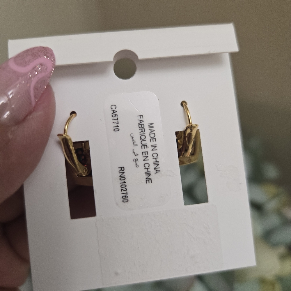 NEW Kate Spade Multicolor Glitter Dangle Earrings - Picture 3 of 3